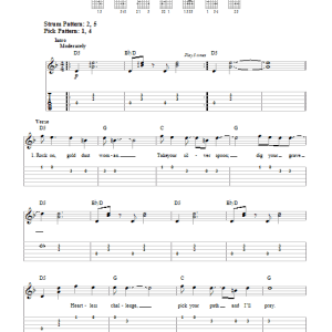 Fleetwood Mac Gold Dust Woman Musik Noten - Guitar Tab - 93734-0