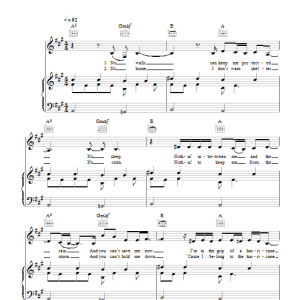 Florence And The Machine Hurricane Drunk Musik Noten - Piano, Vocal & Guitar Chords - 48311-0