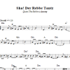 Folk Tune Sha! Der Rebbe Tantz (Quiet! The Rebbe Is Dancing) Musik Noten - Lead Sheet / Fake Book - 66285-0