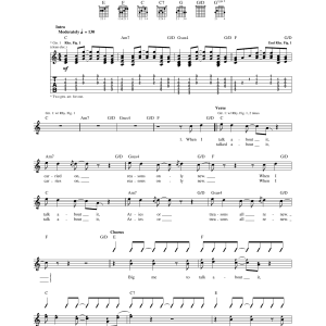 Foo Fighters Big Me Musik Noten - Guitar Tab - 68783-0