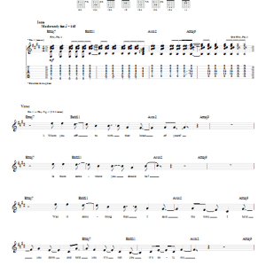 Foo Fighters But, Honestly Musik Noten - Guitar Tab - 63740-0