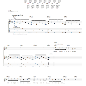 Foo Fighters Come Alive Musik Noten - Guitar Tab - 63738-0