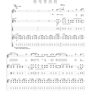 Foo Fighters Hell Musik Noten - Guitar Tab - 52849-0