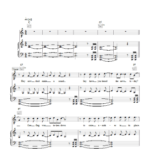 Foo Fighters Long Road To Ruin Musik Noten - Piano, Vocal & Guitar Chords - 43720-0