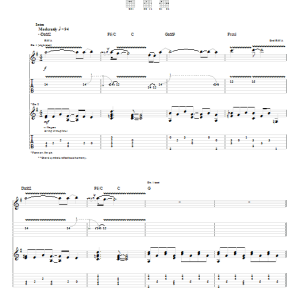 Foo Fighters Statues Musik Noten - Guitar Tab - 63721-0
