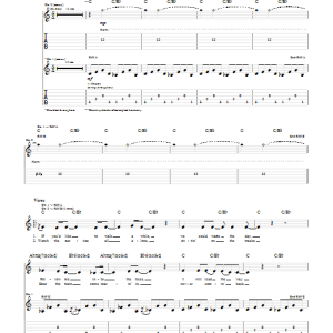Foo Fighters Still Musik Noten - Guitar Tab - 52845-0