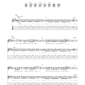 Foo Fighters The Feast And The Famine Musik Noten - Guitar Tab - 167860-0
