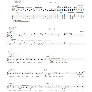 Foo Fighters What If I Do? Musik Noten - Guitar Tab - 52847-0