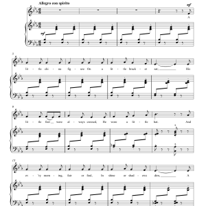 Franco Leoni A Little China Figure Musik Noten - Piano & Vocal - 170672-0