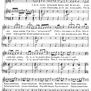 Francois Valery Facteur Presse Le Pas Musik Noten - Piano & Vocal - 119691-0