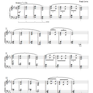 Frank Levin Gymnopedie No. 3 Musik Noten - Educational Piano - 93204-0