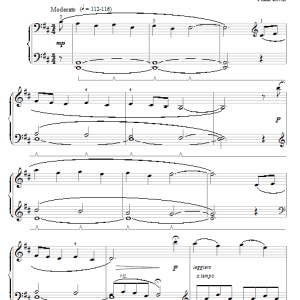 Frank Levin Woodland Idyll Musik Noten - Educational Piano - 53320-0