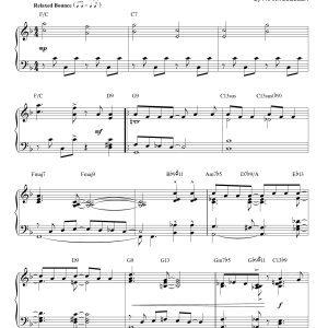 Frank Loesser If I Were A Bell [Jazz version] (arr. Brent Edstrom) Musik Noten - Piano Solo - 160705-0