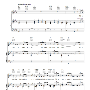 Frank Loesser My Darling, My Darling (from Where's Charley?) Musik Noten - Piano, Vocal & Guitar Chords - 43338-0