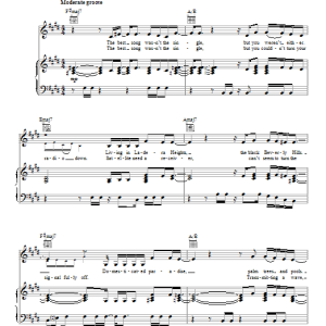 Frank Ocean Sweet Life Musik Noten - Piano, Vocal & Guitar Chords - 95081-0
