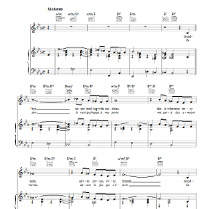 Frank Sinatra I Wish You Love Musik Noten - Piano, Vocal & Guitar Chords - 111797-0