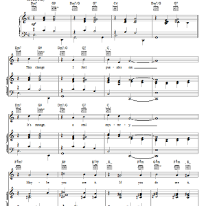 Frank Sinatra Like Someone In Love Musik Noten - Piano, Vocal & Guitar Chords - 93580-0