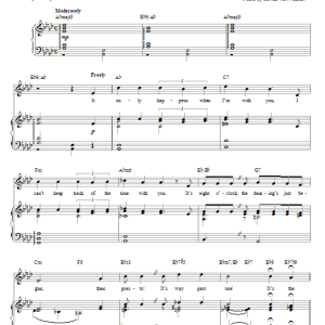Frank Sinatra The Last Dance Musik Noten - Piano, Vocal & Guitar Chords - 22501-0
