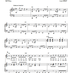 Frank Wildhorn Go With The Flow Musik Noten - Piano, Vocal & Guitar Chords - 88208-0