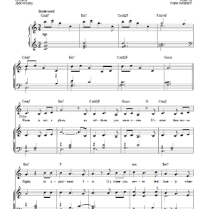 Frank Wildhorn Home (from Wonderland) Musik Noten - Piano, Vocal & Guitar Chords - 88215-0