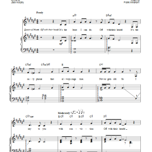 Frank Wildhorn Off With Their Heads Musik Noten - Piano, Vocal & Guitar Chords - 88214-0