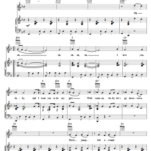 Frankie Lymon & The Teenagers I Want You To Be My Girl Musik Noten - Piano, Vocal & Guitar Chords - 19372-0
