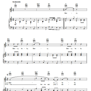 Frankie Valli & The Four Seasons Sherry Musik Noten - Guitar Chords/Lyrics - 84439-0