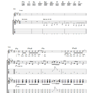 Franz Ferdinand Darts Of Pleasure Musik Noten - Guitar Tab - 105161-0