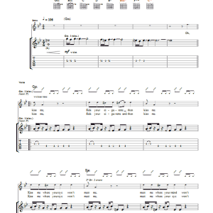 Franz Ferdinand No You Girls Musik Noten - Guitar Tab - 45546-0