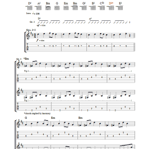 Franz Ferdinand This Boy Musik Noten - Guitar Tab - 33632-0