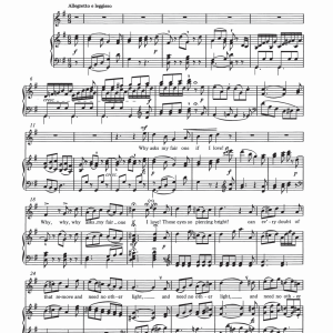 Franz Joseph Haydn Piercing Eyes Musik Noten - Piano & Vocal - 121652-0