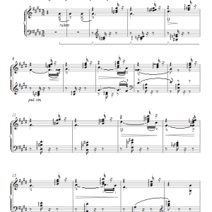 Franz Liszt Consolation No. 6 Musik Noten - Piano Solo - 86966-0