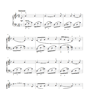 Franz Liszt Liebestraume: Notturno No. 3 In A Flat: O Lieb, So Lang Du Lieben... Musik Noten - Easy Piano - 105731-0