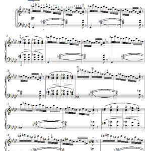 Franz Schubert Impromptu No. 4 In A-Flat Major Musik Noten - Piano Solo - 69349-0