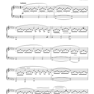 Franz Schubert Impromptu No.3 in Gb Major, Op.90 Musik Noten - Piano Solo - 26602-0