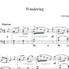 Franz Schubert Wandering Musik Noten - Piano Solo - 17240-0