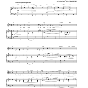 Franz Waxman Beloved Infidel Musik Noten - Piano, Vocal & Guitar Chords - 175071-0