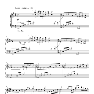 Franz Waxman Lisa (from Rear Window) Musik Noten - Piano Solo - 118636-0