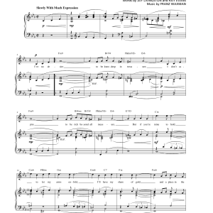 Franz Waxman Tonight My Love Musik Noten - Piano, Vocal & Guitar Chords - 175058-0