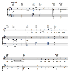 Fred Astaire Top Hat, White Tie And Tails Musik Noten - Piano, Vocal & Guitar Chords - 27496-0