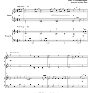 Fred Kern In My Own Little Corner (from Cinderella the Musical) Musik Noten - Piano Duet - 165350-0