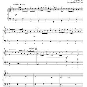Fred Kern Jesu, Joy Of Man's Desiring Musik Noten - Educational Piano - 63645-0