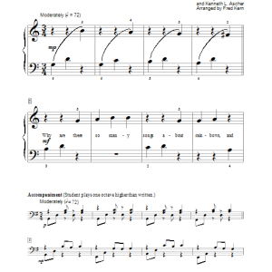Fred Kern The Rainbow Connection Musik Noten - Educational Piano - 153491-0