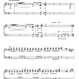 Fred Steiner Perry Mason Theme Musik Noten - Piano Solo - 93063-0