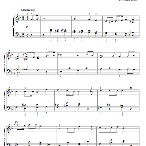 Frederic Chopin Concerto In F Minor Musik Noten - Easy Piano - 75722-0
