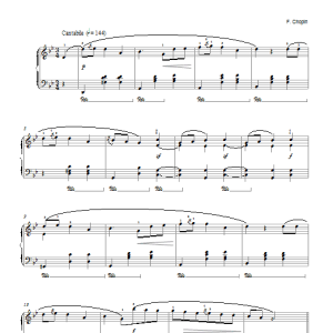 Frederic Chopin Mazurka In G Minor, Op. 67, No. 2 Musik Noten - Piano Solo - 24395-0
