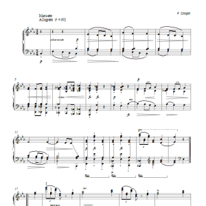 Frederic Chopin Sonata No. 1 In C Minor Musik Noten - Piano Solo - 24408-0
