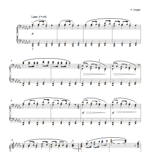 Frederic Chopin Sonata No. 2 In Bb Minor, Op. 35 (Funeral March) Musik Noten - Piano Solo - 24407-0