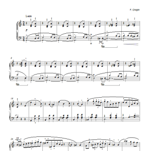 Frederic Chopin Valse Brillante Musik Noten - Piano Solo - 24409-0