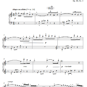 Friedrich Kuhlau Sonatina In A Minor, Op. 88, No. 3 Musik Noten - Piano Solo - 64109-0